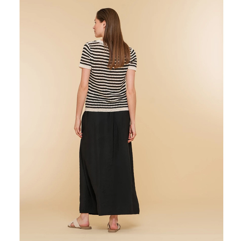 Skirt long/knot Zwart KL Skirt long/knot Zwart KL