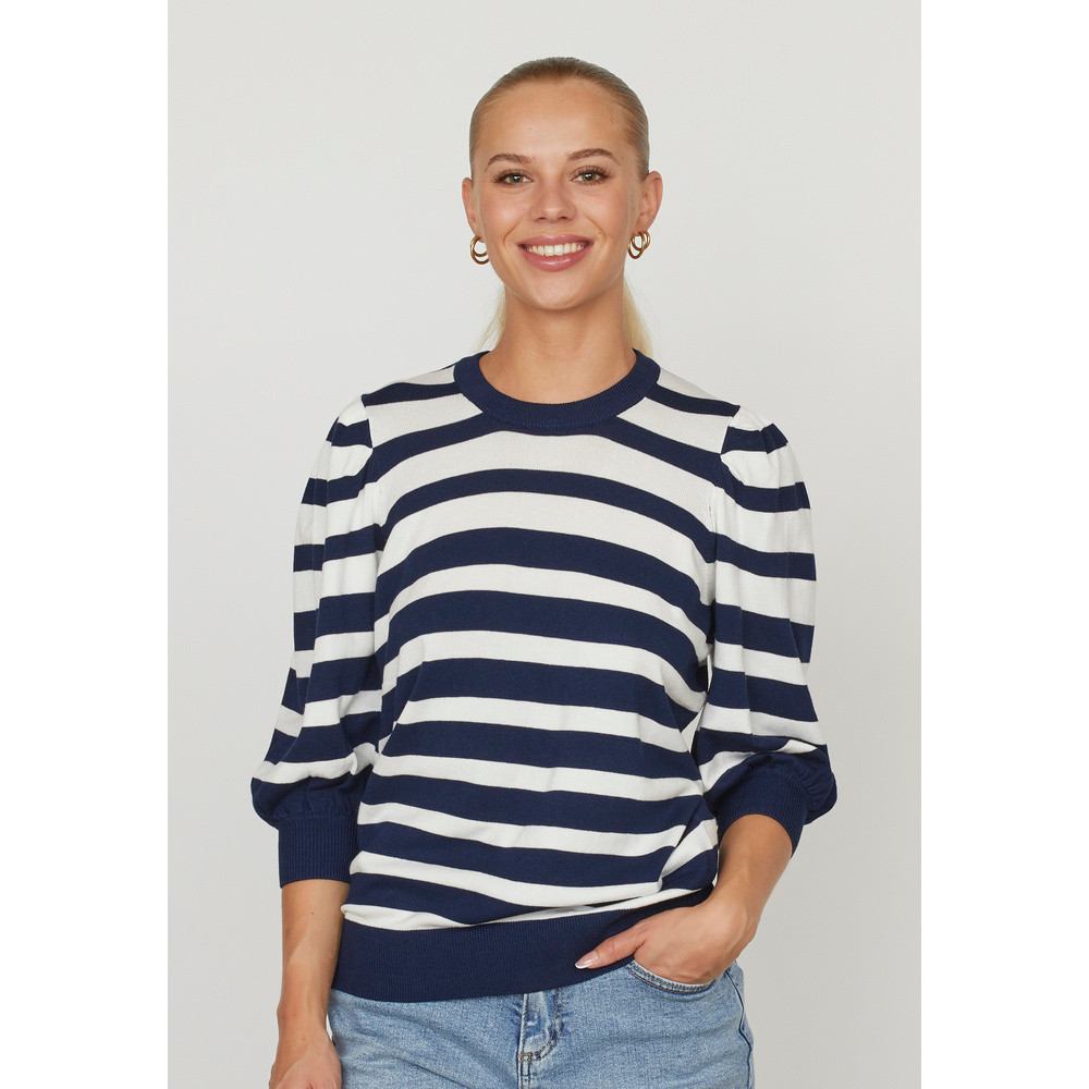 Knit Halia Donker Blauw Knit Halia Donker Blauw