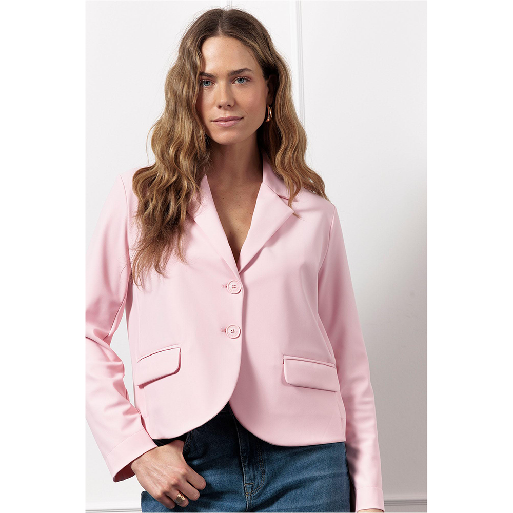 Meike bonded blazer Roze Meike bonded blazer Roze
