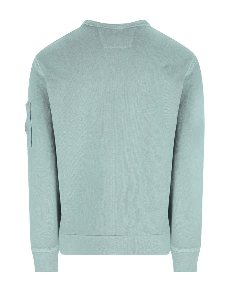 Sweatshirt CU Crewneck Lens unbrushed diagonal fleece SS26 Licht Blauw Sweatshirt CU Crewneck Lens unbrushed diagonal fleece SS26 Licht Blauw