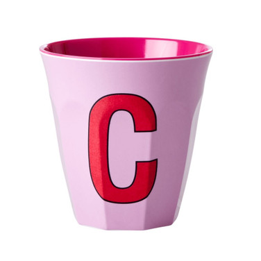 Melamine Full Alphabet C Roze KL