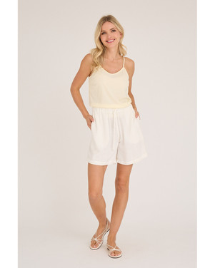 Slip top Geel
