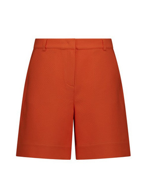 Mascha waffle shorts Oranje