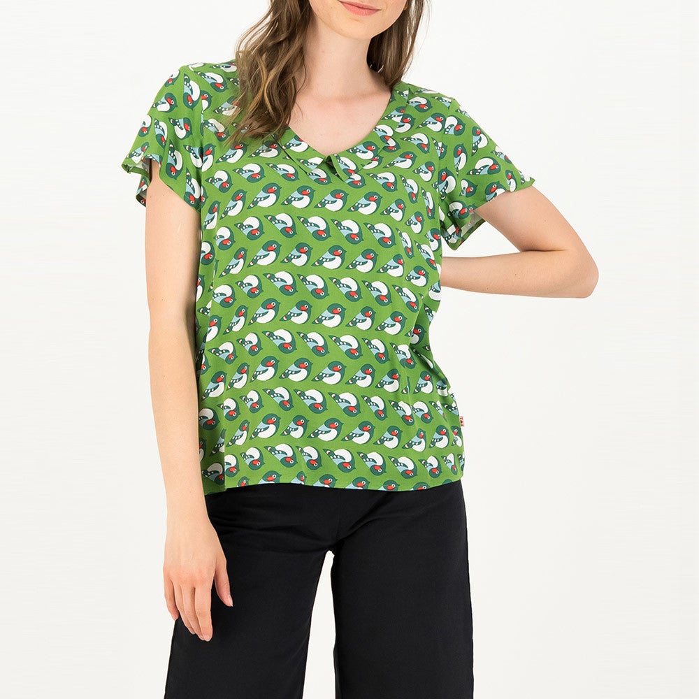 Feed The Birds Blouse Multi KL Feed The Birds Blouse Multi KL