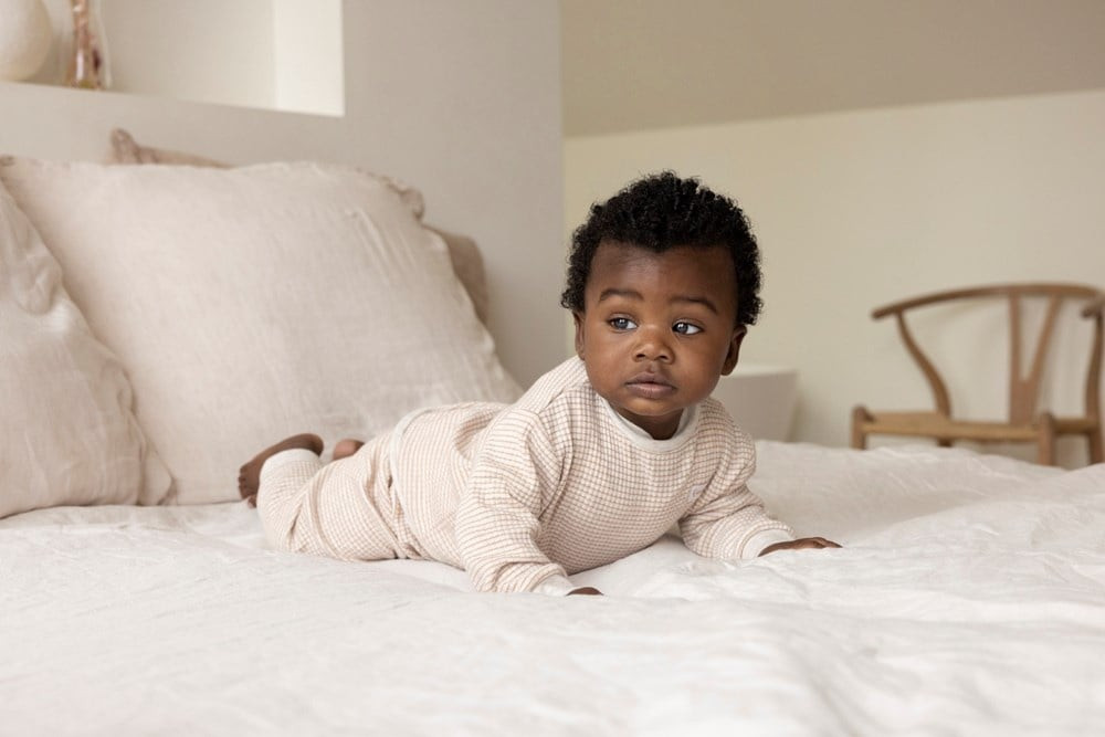 Pyjama Wafel Basic Stroopwafel Beige KL Pyjama Wafel Basic Stroopwafel Beige KL