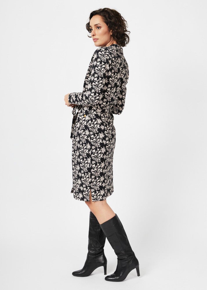 Dress Waiting On The Sidelines Zwart KL Dress Waiting On The Sidelines Zwart KL