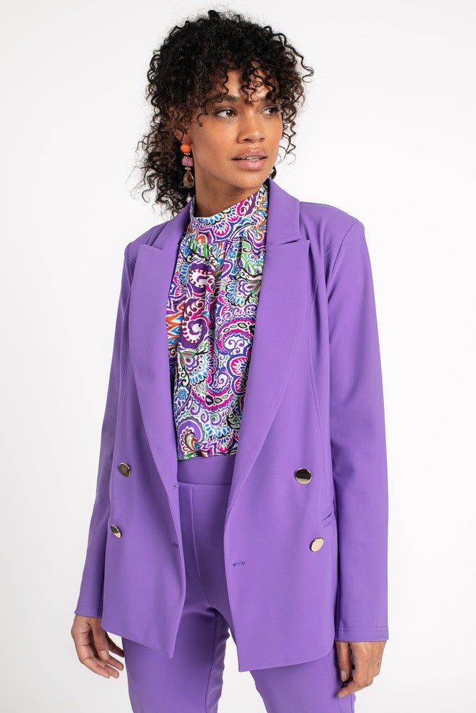 Blues Bonded Blazer Paars KL Blues Bonded Blazer Paars KL
