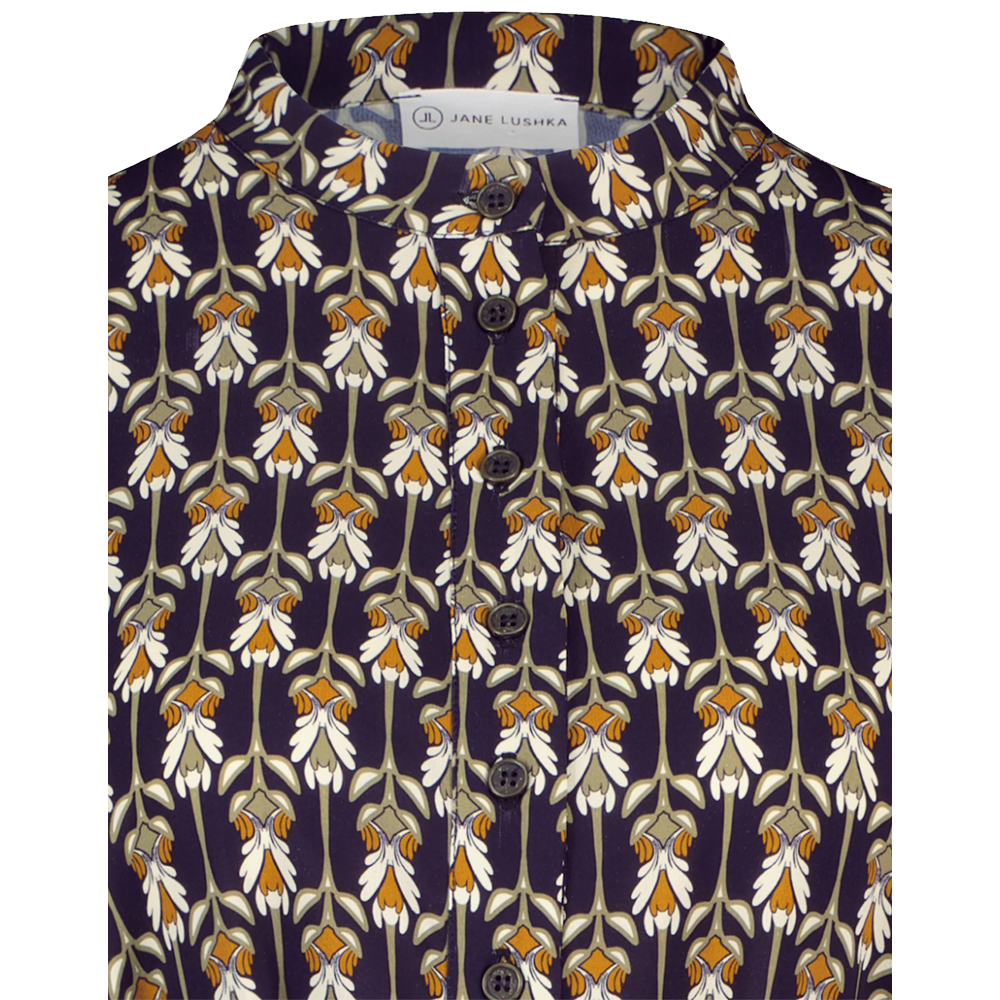 Dress Kilian Eco Viscose Paars KL Dress Kilian Eco Viscose Paars KL