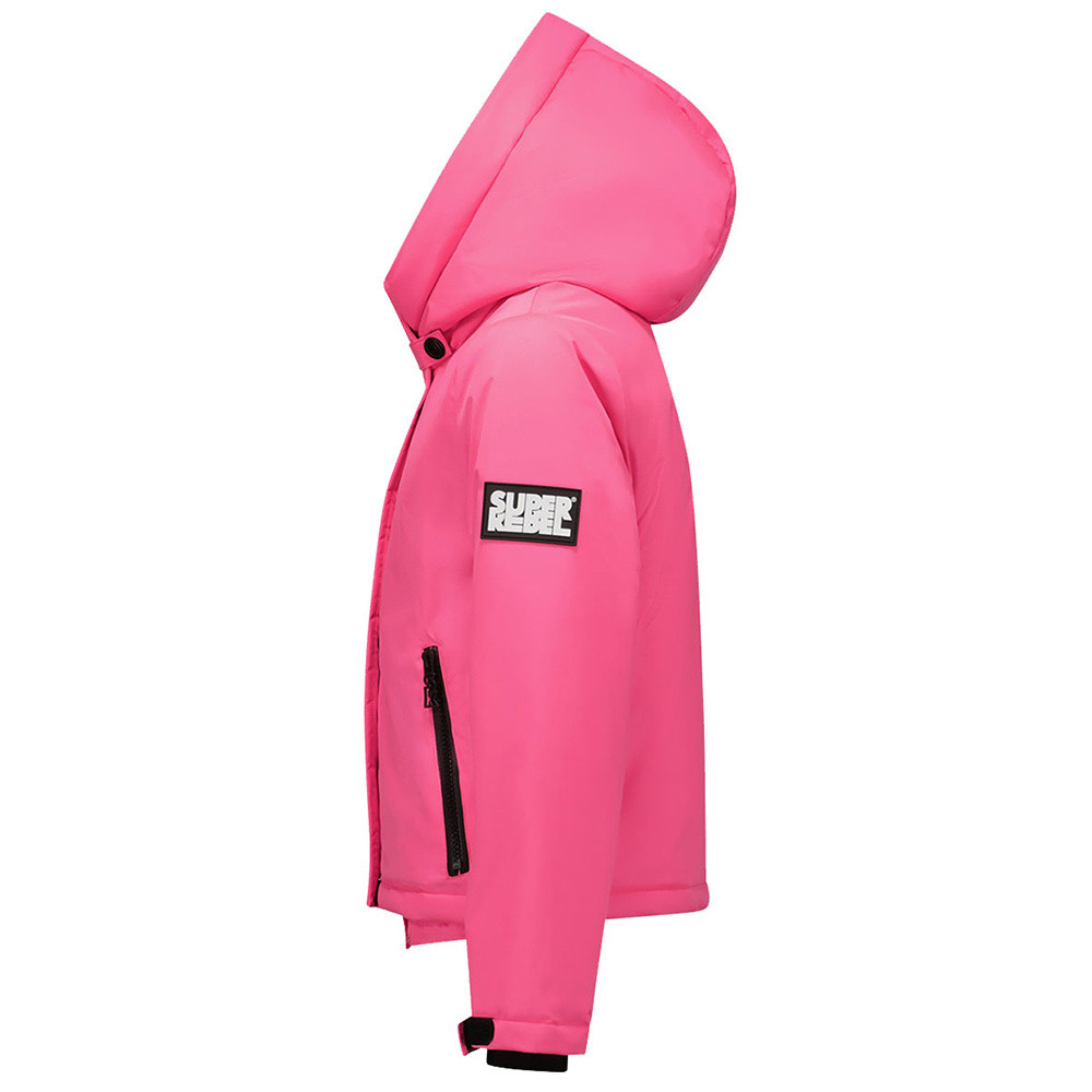 Twister Girls Big Hooded Jacket Roze KL Twister Girls Big Hooded Jacket Roze KL