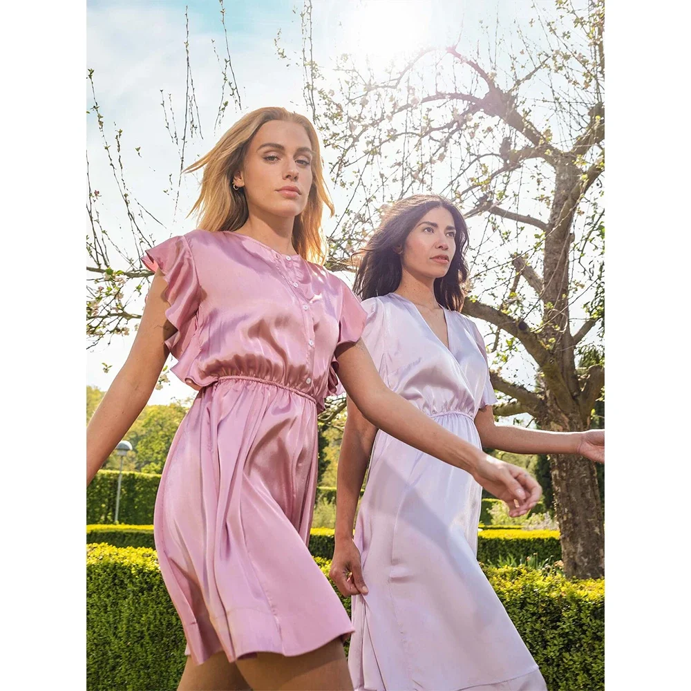 Seda Short Dress Roze KL Seda Short Dress Roze KL