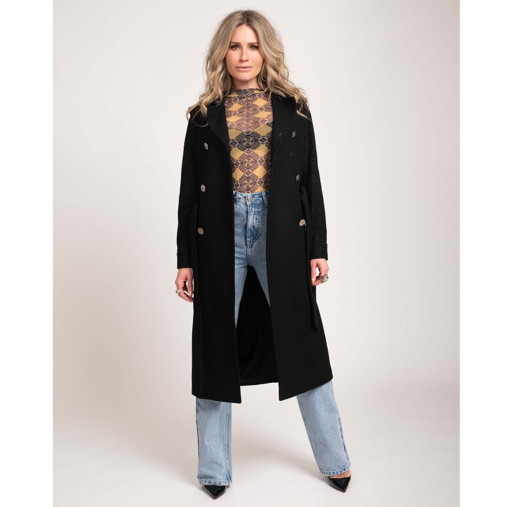 Smock Mesh Top Beige KL Smock Mesh Top Beige KL