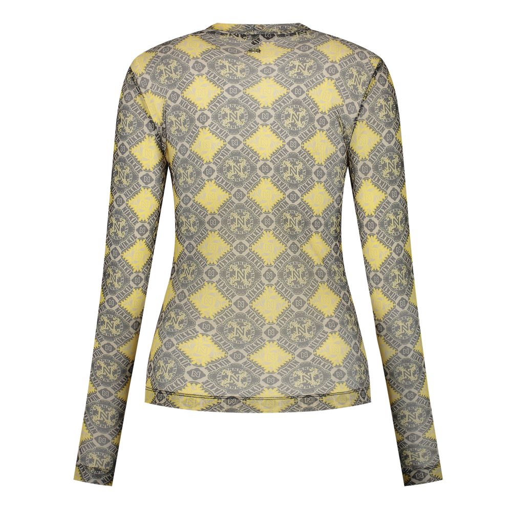 Smock Mesh Top Beige KL Smock Mesh Top Beige KL