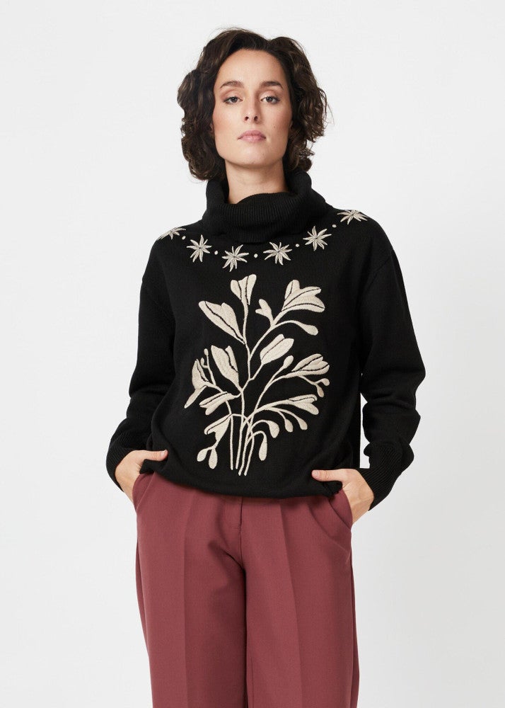 Knit Jean Leon Zwart Knit Jean Leon Zwart