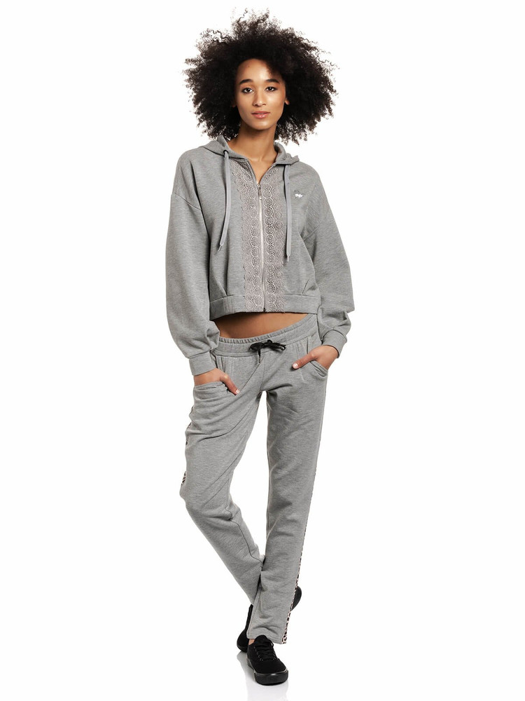 Cosy Grey Sweatblouson Grijs KL Cosy Grey Sweatblouson Grijs KL