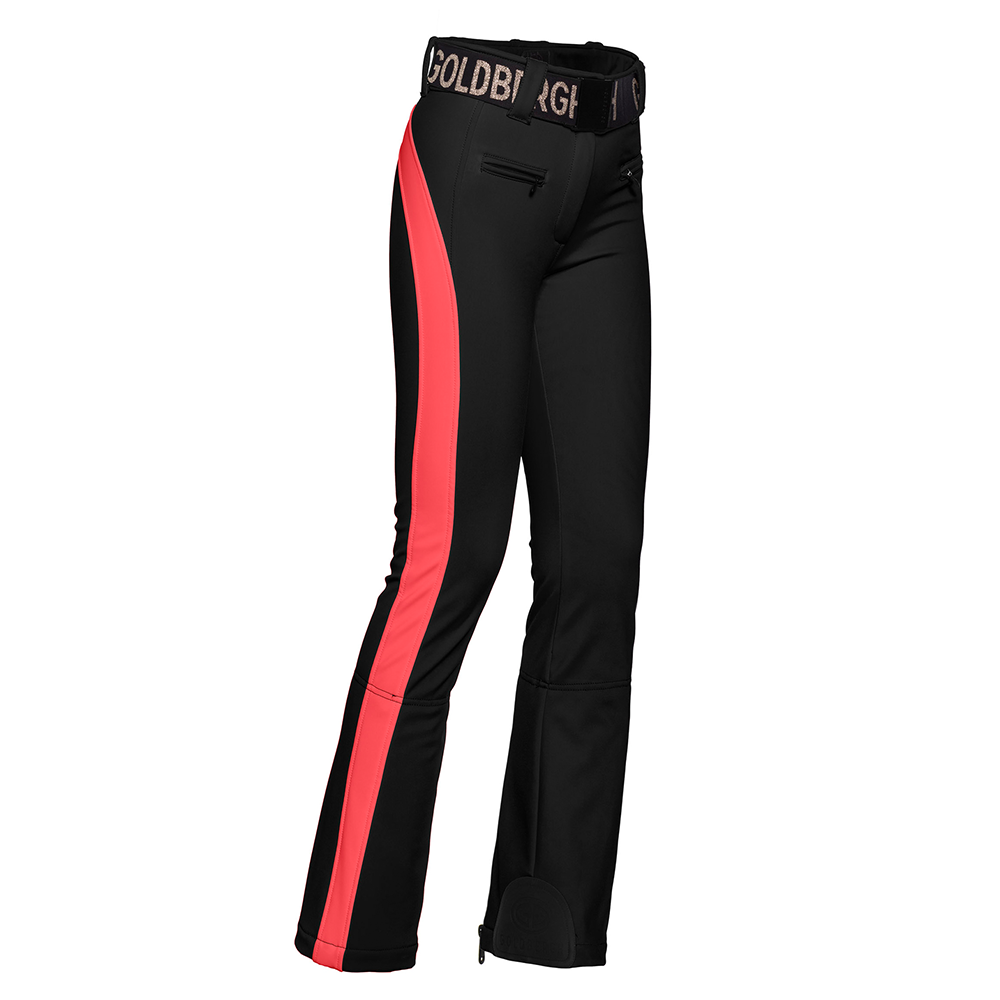 Runner Ski Pants Red Stripe Zwart 1 KL Runner Ski Pants Red Stripe Zwart 1 KL