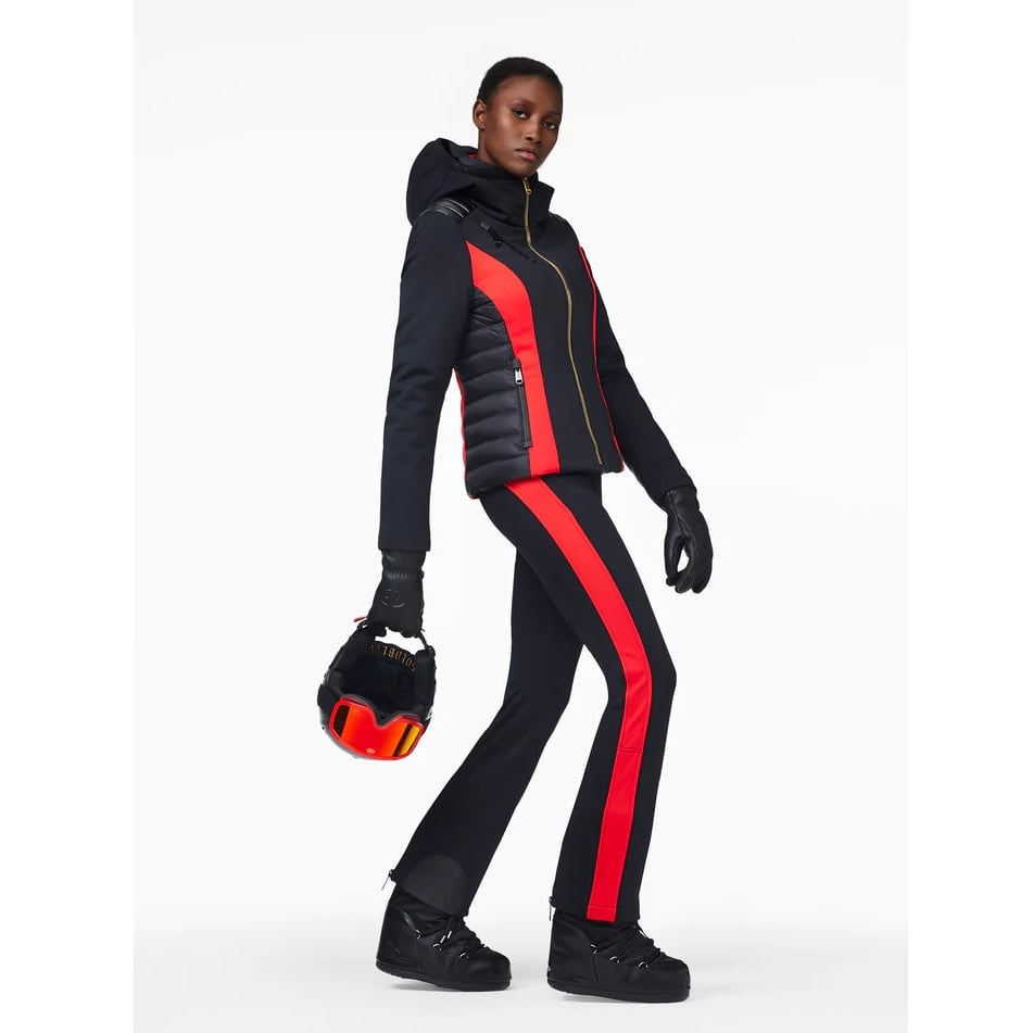 Runner Ski Pants Red Stripe Zwart 1 KL Runner Ski Pants Red Stripe Zwart 1 KL