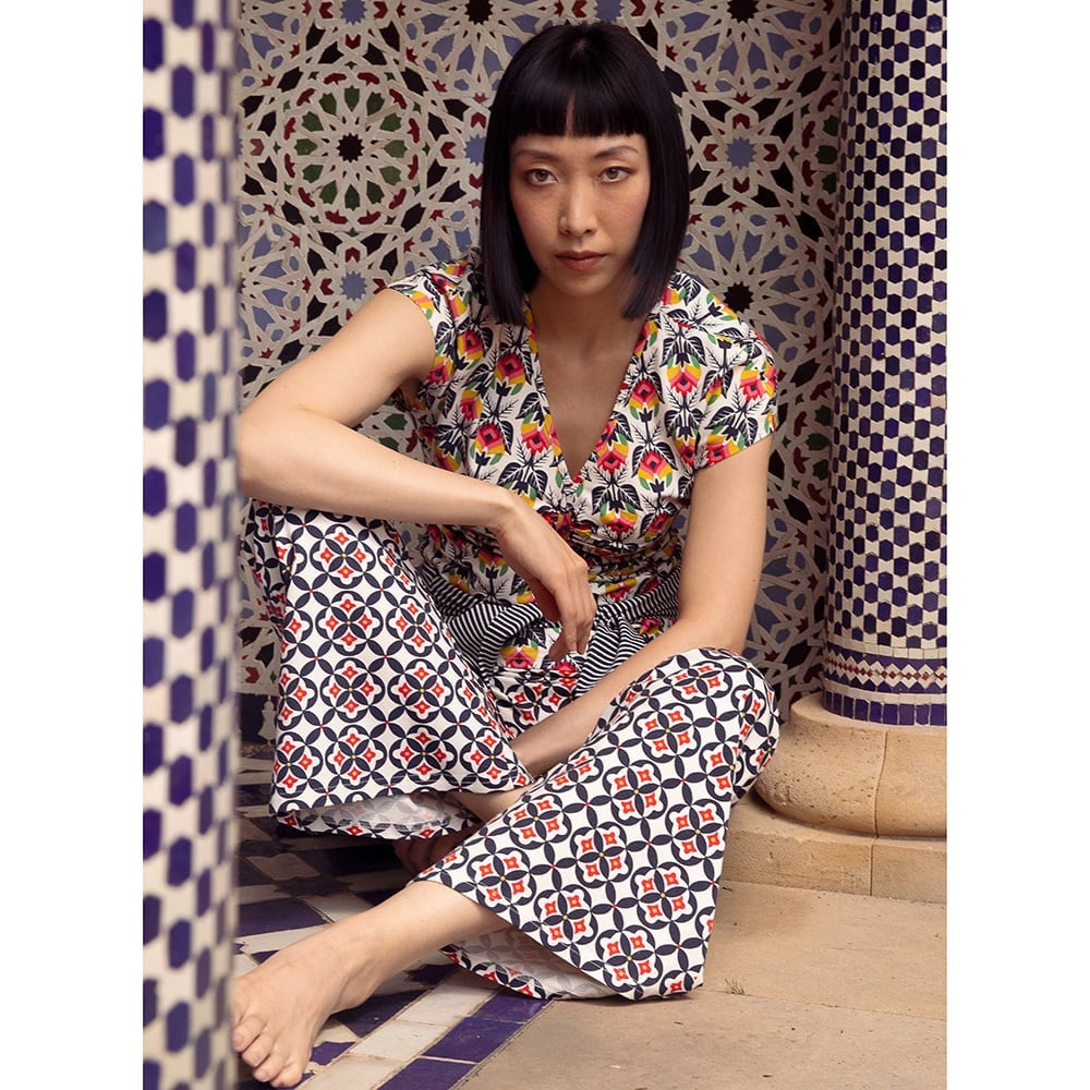 D'un Coeur L?ger Shortsleeve Shirt Multi KL D'un Coeur L?ger Shortsleeve Shirt Multi KL
