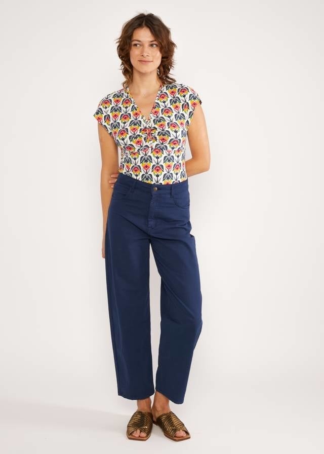 D'un Coeur L?ger Shortsleeve Shirt Multi KL D'un Coeur L?ger Shortsleeve Shirt Multi KL
