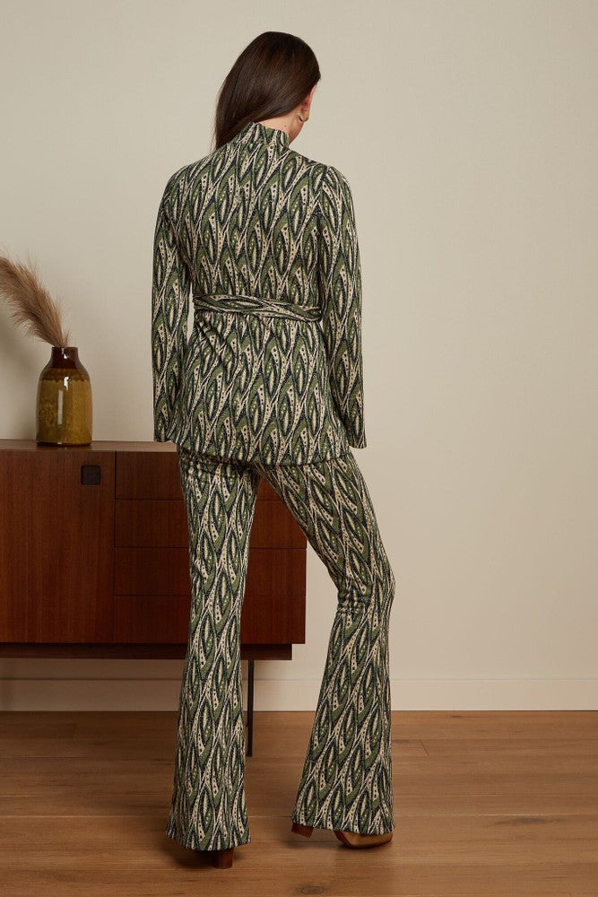 Border Flared Pants Victory Blauw KL Border Flared Pants Victory Blauw KL