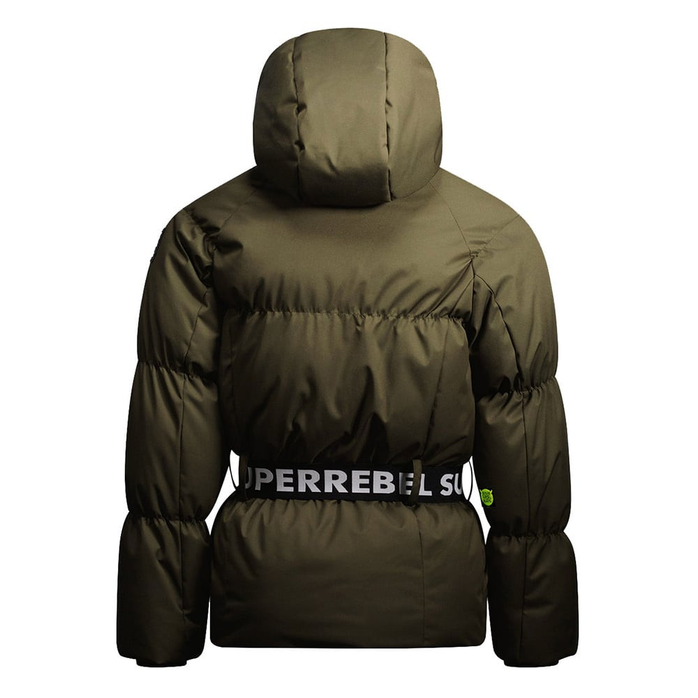 Puff Girls Hooded Jacket Groen KL Puff Girls Hooded Jacket Groen KL