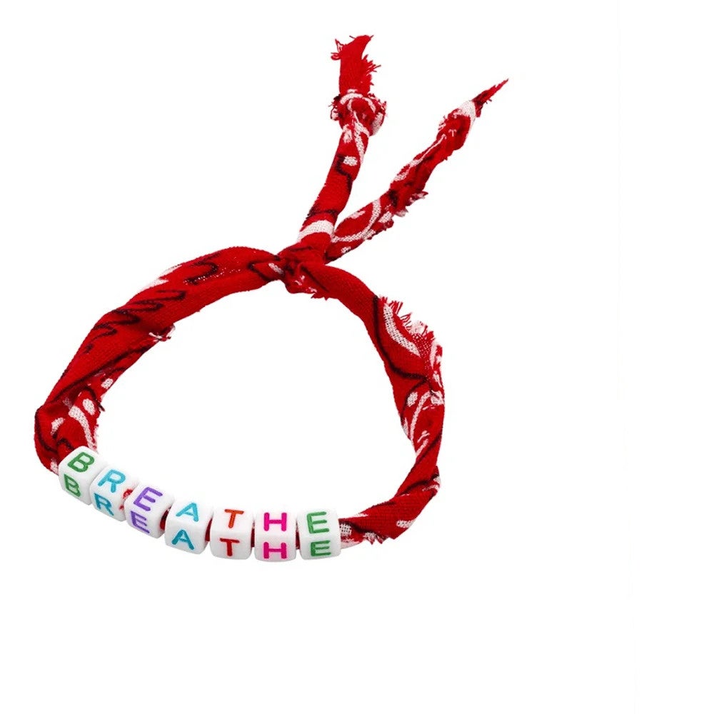 Bracelet Bandana Rood KL Bracelet Bandana Rood KL