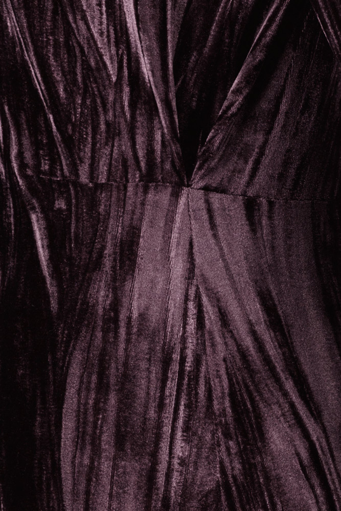 Tammy Velvet Dress Aubergine Tammy Velvet Dress Aubergine