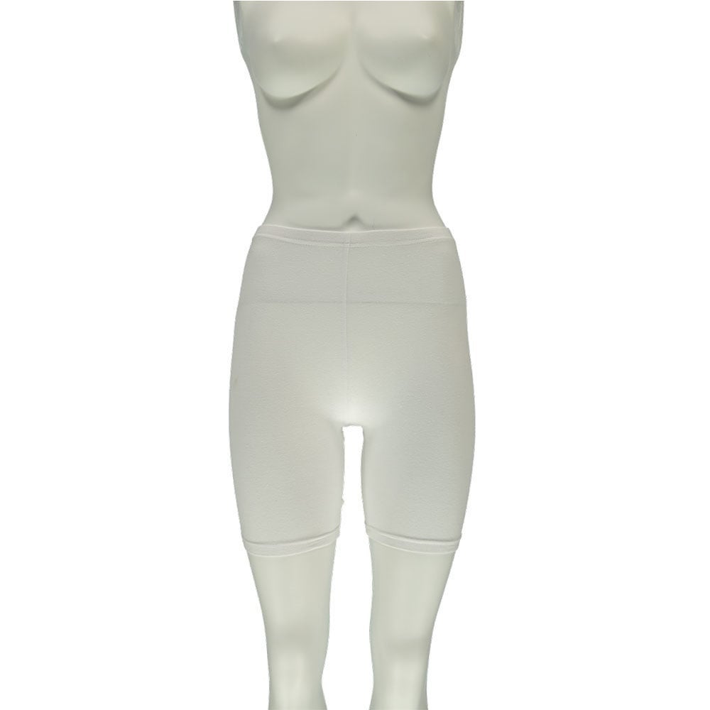 Ladies Legging Basic Cotton Short Wit KL Ladies Legging Basic Cotton Short Wit KL