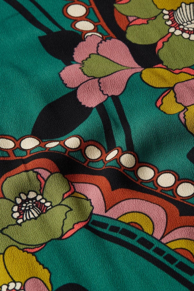 Stella Maxi Dress Lovechild Groen KL Stella Maxi Dress Lovechild Groen KL