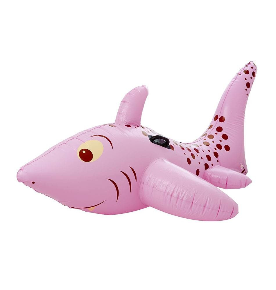 Opblaas Haai Licht Roze KL Opblaas Haai Licht Roze KL