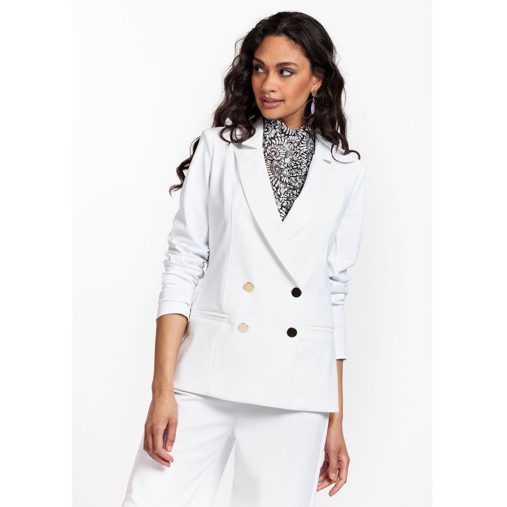 Blues Bonded Blazer Wit KL Blues Bonded Blazer Wit KL
