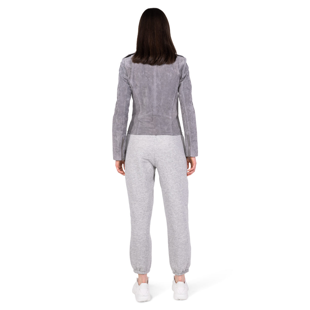 Julia Suede Biker Grijs KL Julia Suede Biker Grijs KL