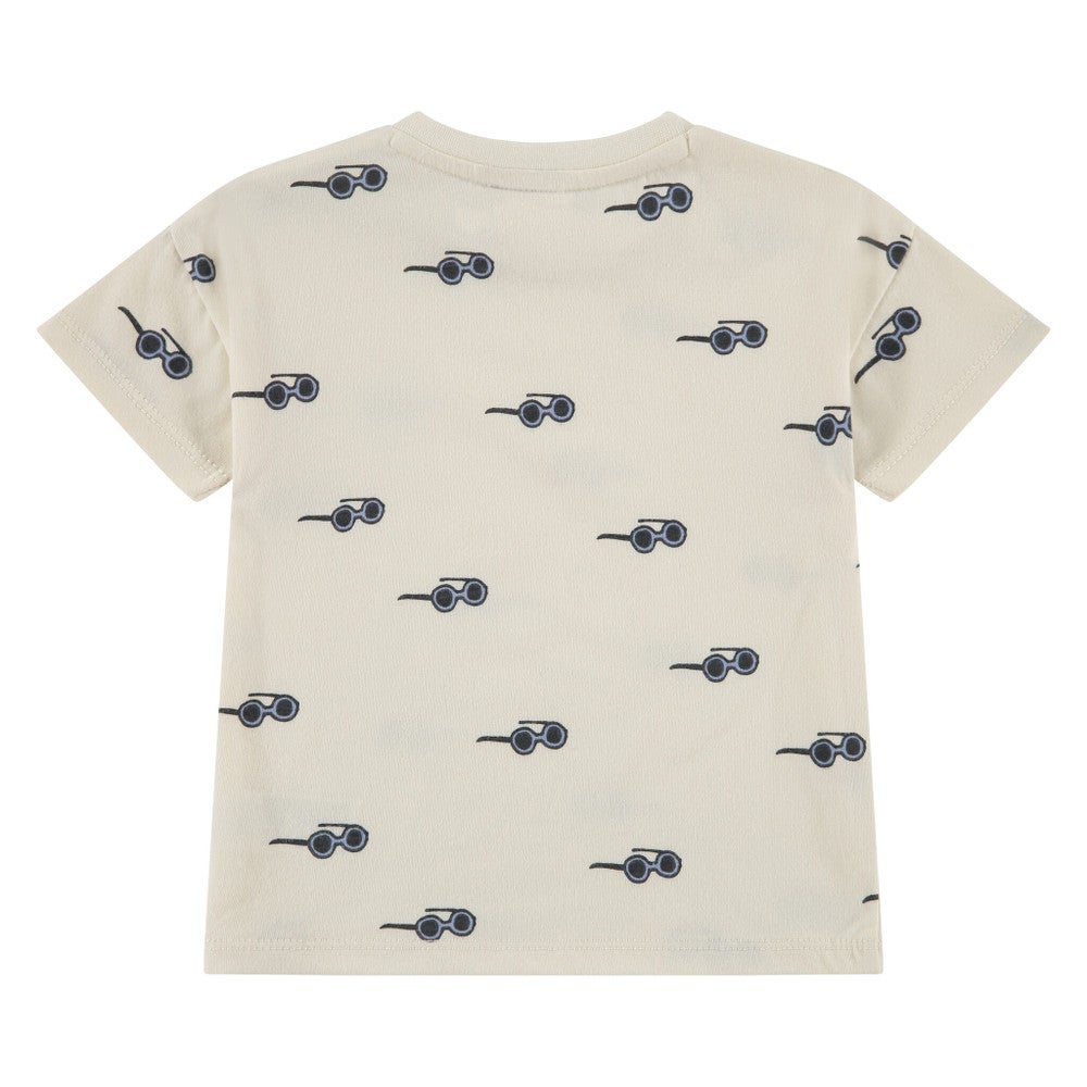 Boys T-Shirt Short Sleeve 7655 Wit KL Boys T-Shirt Short Sleeve 7655 Wit KL