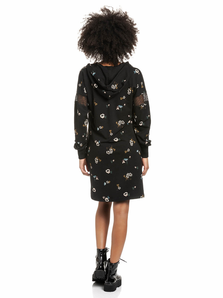 Floral Sport Dress Zwart KL Floral Sport Dress Zwart KL