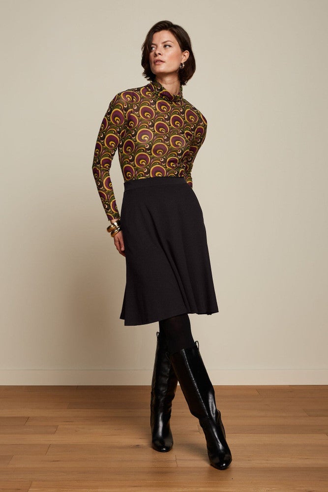 Betsy Rollneck Top Patchoulli Groen KL Betsy Rollneck Top Patchoulli Groen KL
