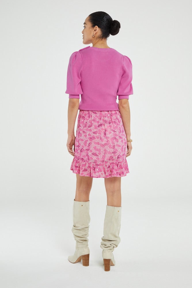 Lillian Shortsleeve Pullover Roze KL Lillian Shortsleeve Pullover Roze KL