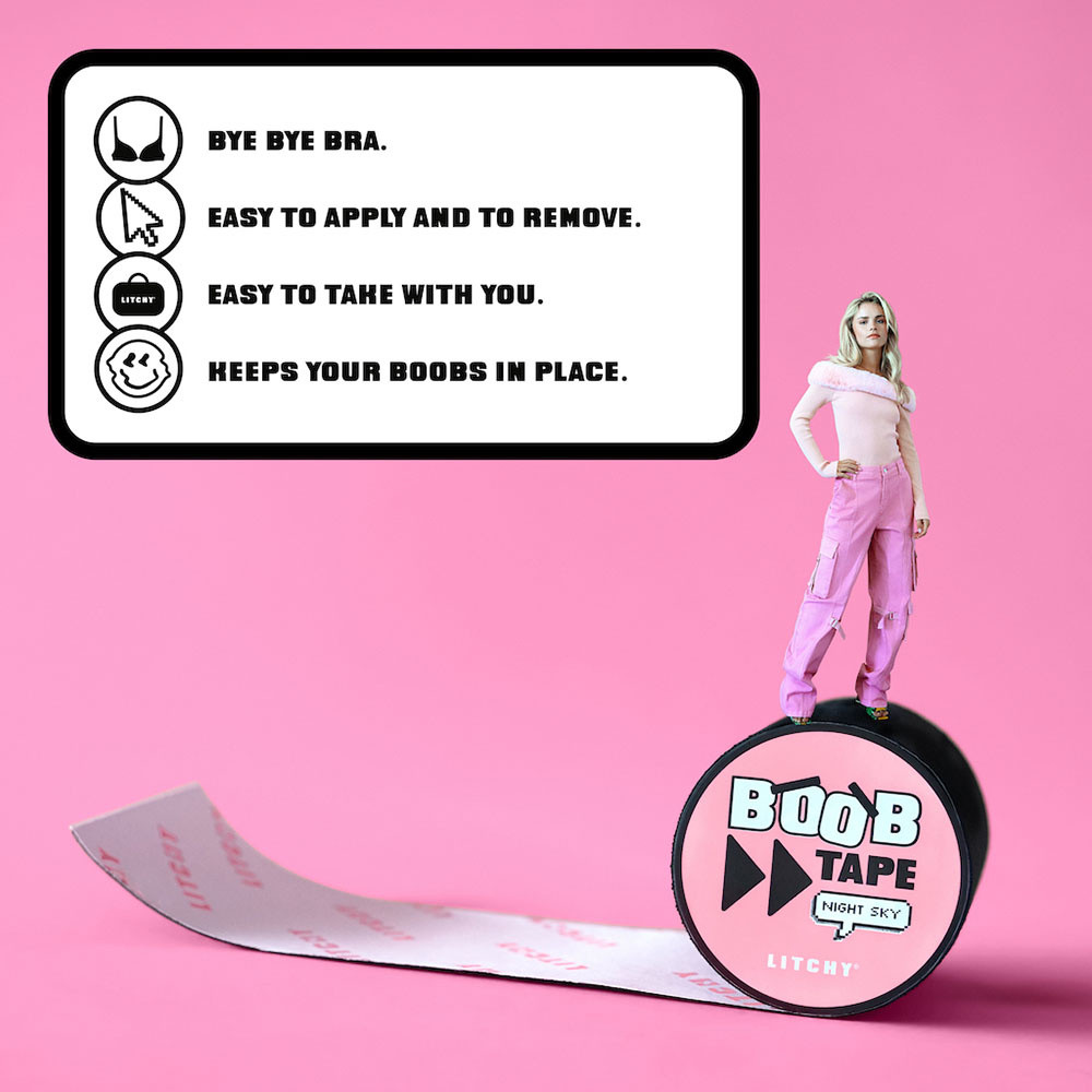 Boobtape Blauw KL Boobtape Blauw KL