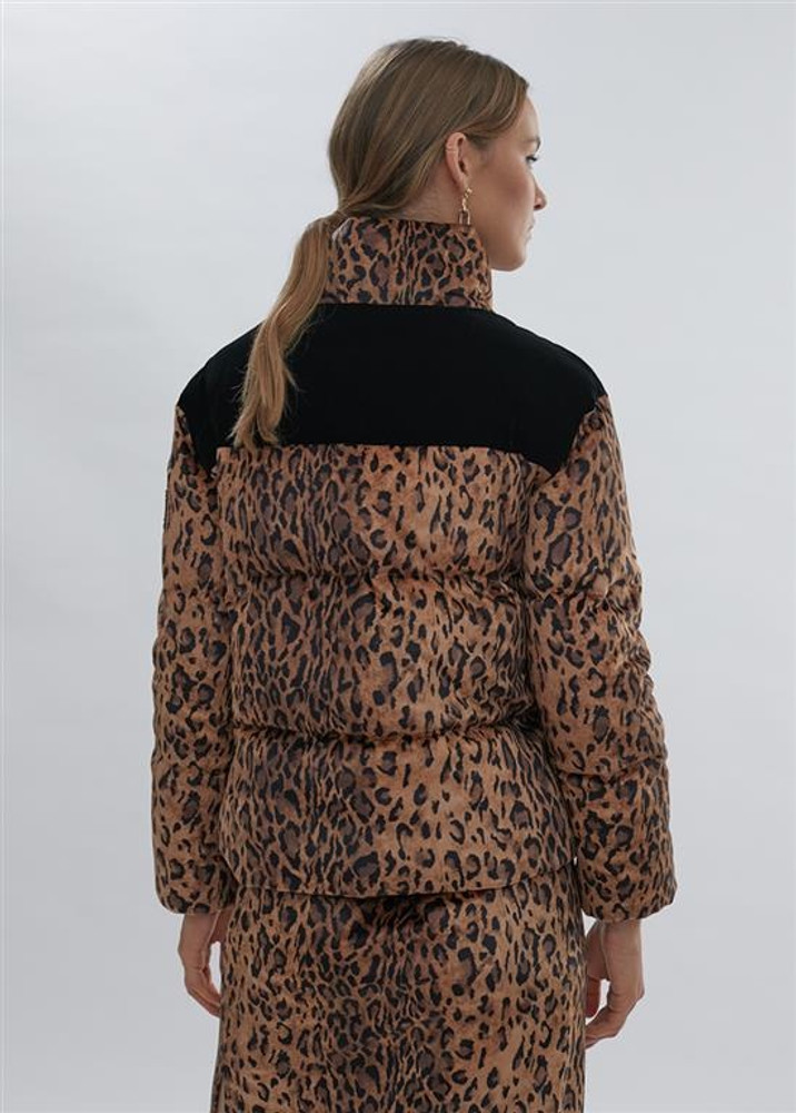 Donsjas Velvet Dierenprint Multi KL Donsjas Velvet Dierenprint Multi KL