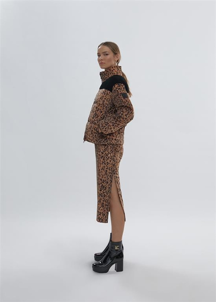 Donsjas Velvet Dierenprint Multi KL Donsjas Velvet Dierenprint Multi KL