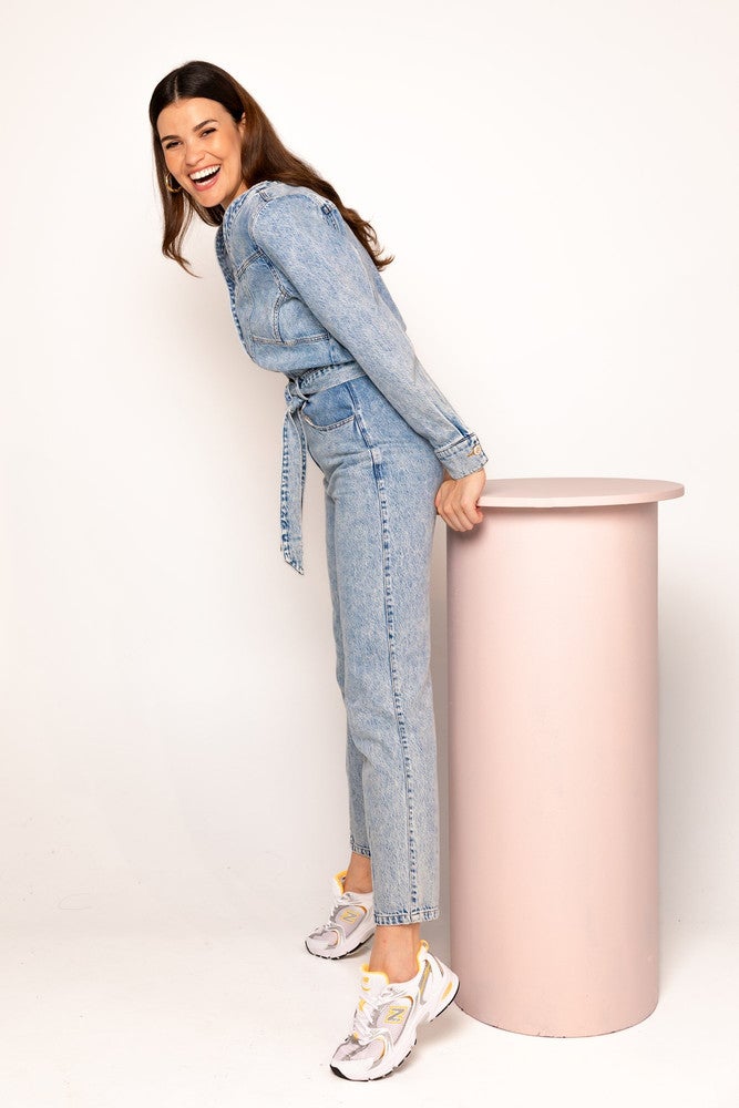 Jumpsuit Jenny Blauw KL Jumpsuit Jenny Blauw KL