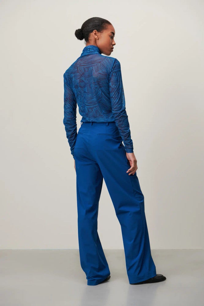 Mascha printed top Blauw KL Mascha printed top Blauw KL