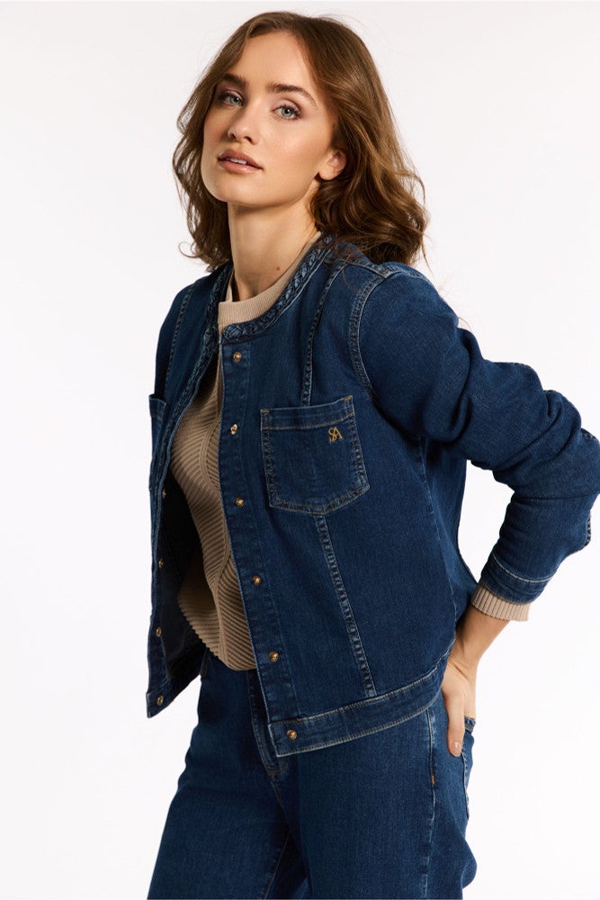 Alexia denim jacket Blauw KL Alexia denim jacket Blauw KL