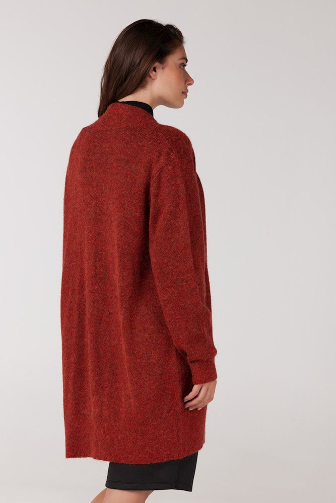 Bibi Knit Long Cardigan Oranje KL Bibi Knit Long Cardigan Oranje KL