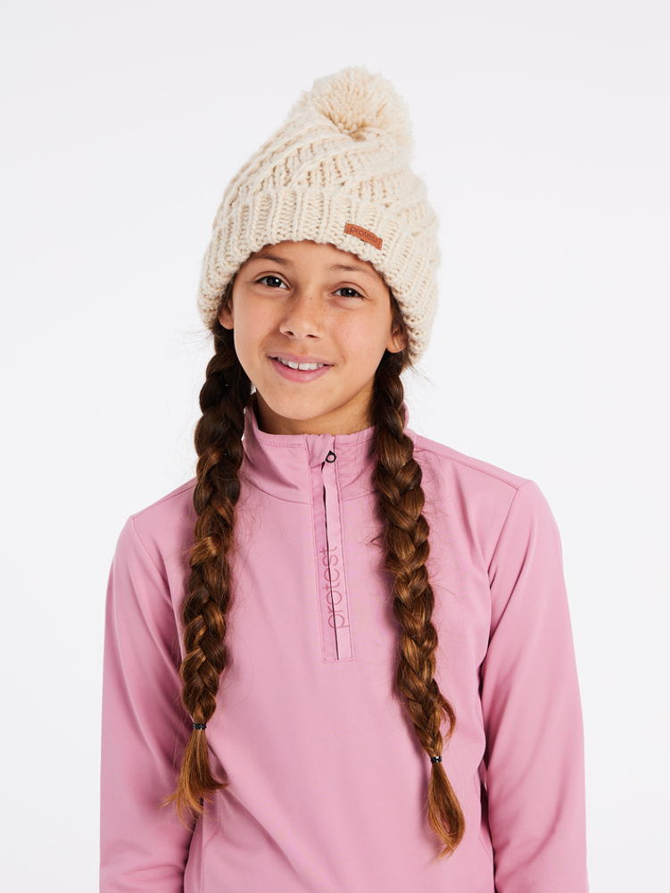 Rizoy JR 1/4 Zip Top Roze KL Rizoy JR 1/4 Zip Top Roze KL