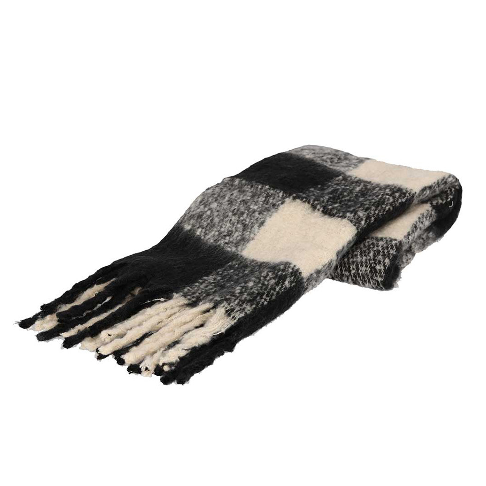 Ladies Woven Scarf 093 Zwart Ladies Woven Scarf 093 Zwart