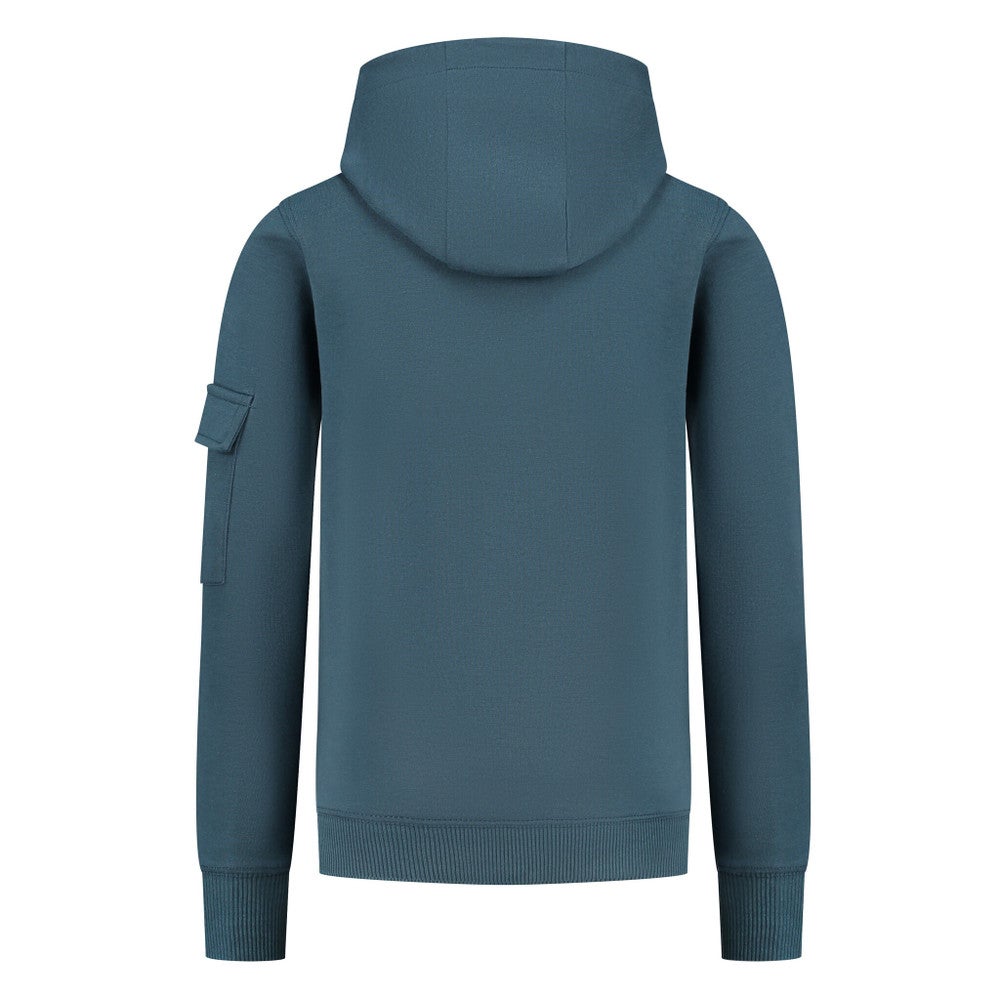 Hoodie With Badge 7320 Blauw KL Hoodie With Badge 7320 Blauw KL