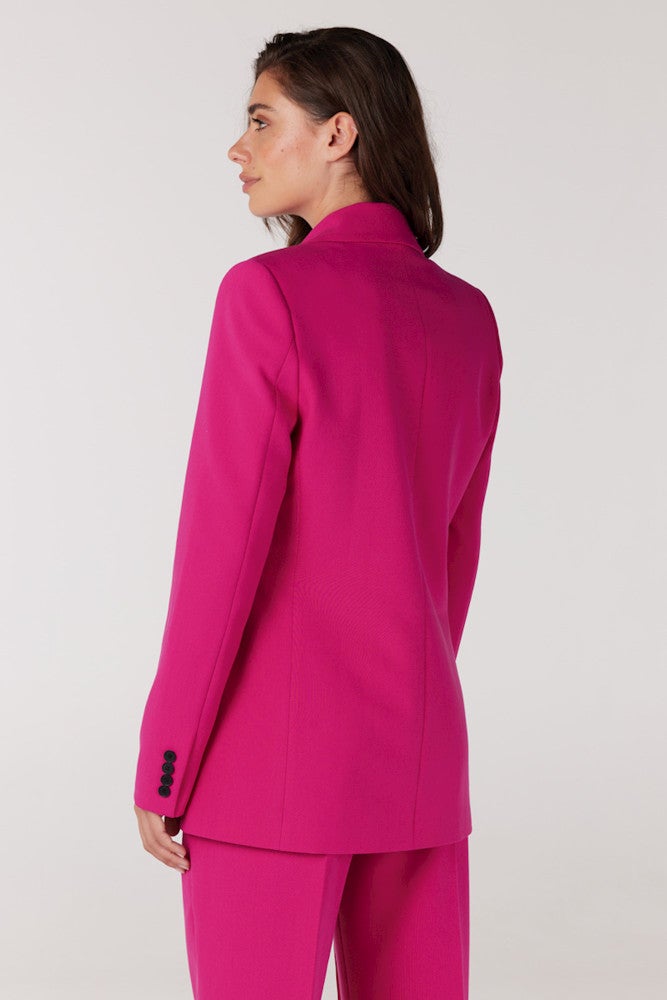 Cannes Woven Blazer With Long Sleeve Roze KL Cannes Woven Blazer With Long Sleeve Roze KL