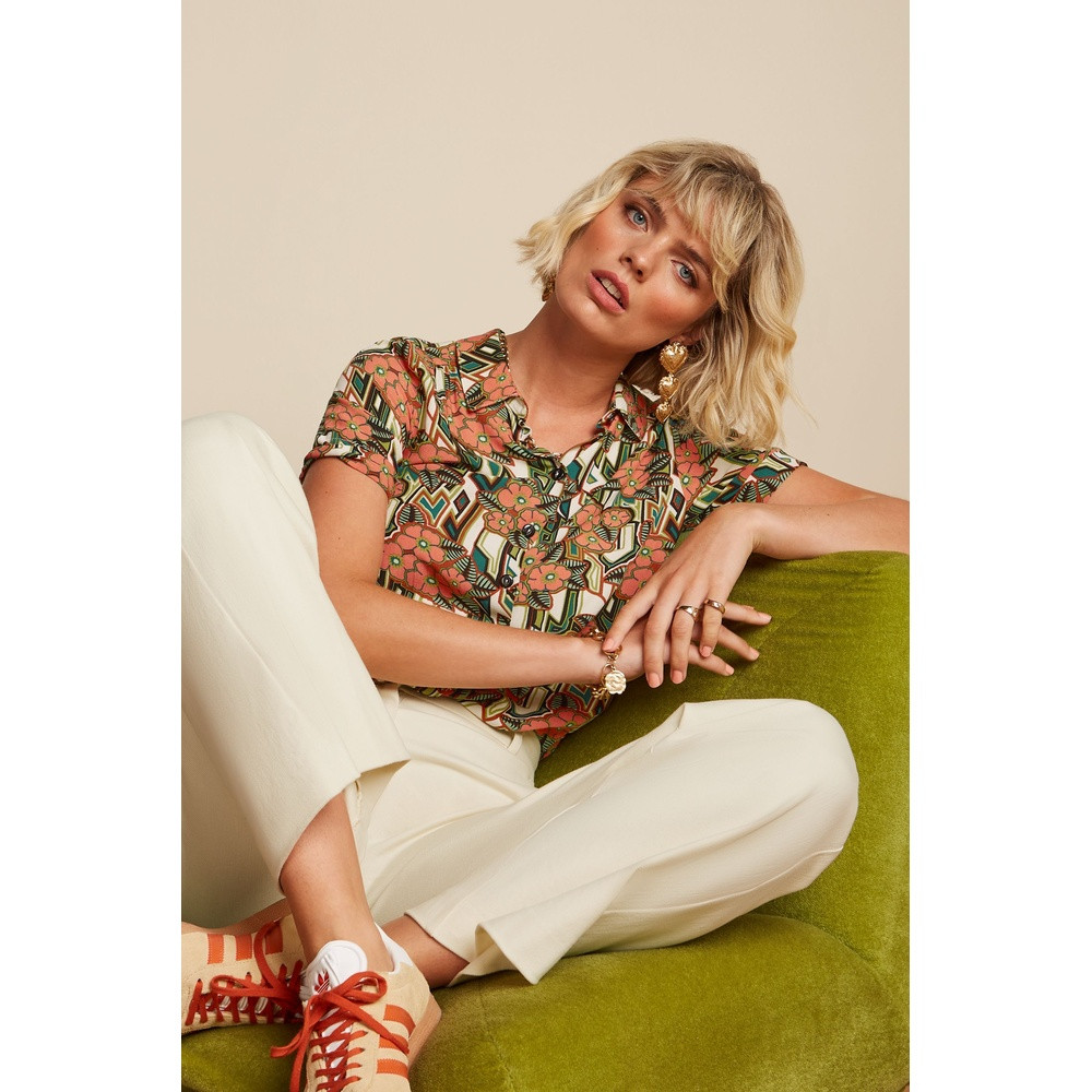 Maisie Blouse Ryder Oranje KL Maisie Blouse Ryder Oranje KL