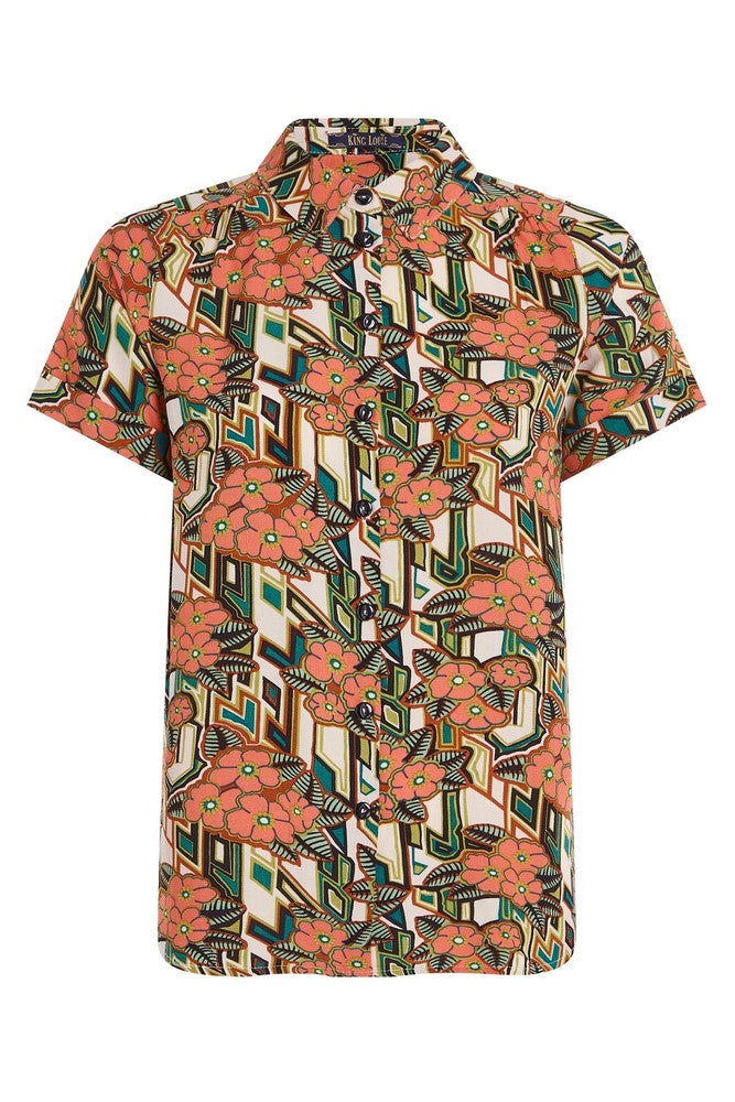 Maisie Blouse Ryder Oranje KL Maisie Blouse Ryder Oranje KL