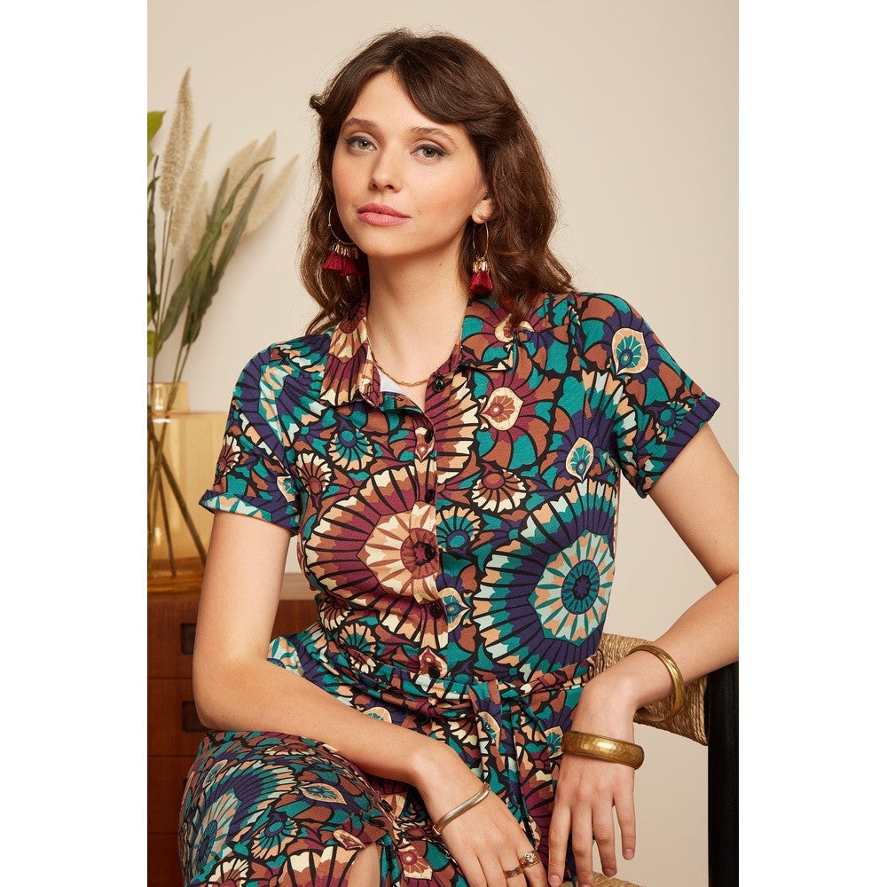 Olive Dress Torini Multi KL Olive Dress Torini Multi KL