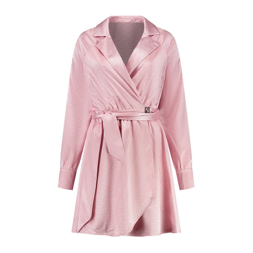 Bangkok Wrap Dress Roze KL Bangkok Wrap Dress Roze KL